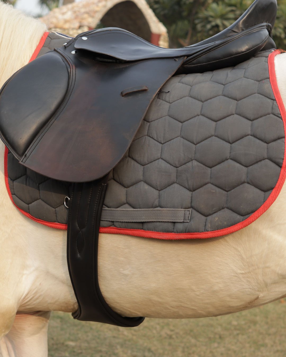 Long soft leather curve girth - Image 3